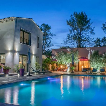 סן-מקסימין-לה-סנט-בום Sous Les Oliviers - Piscine Chauffee - Studios De Standing Tout-Equipes מראה חיצוני תמונה