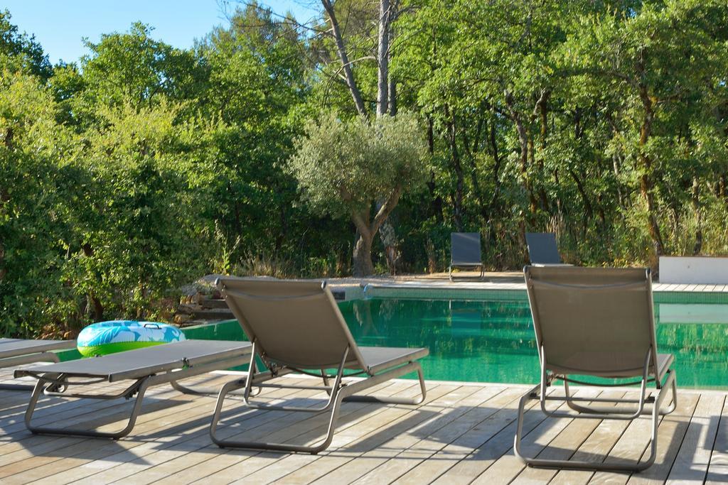 סן-מקסימין-לה-סנט-בום Sous Les Oliviers - Piscine Chauffee - Studios De Standing Tout-Equipes מראה חיצוני תמונה