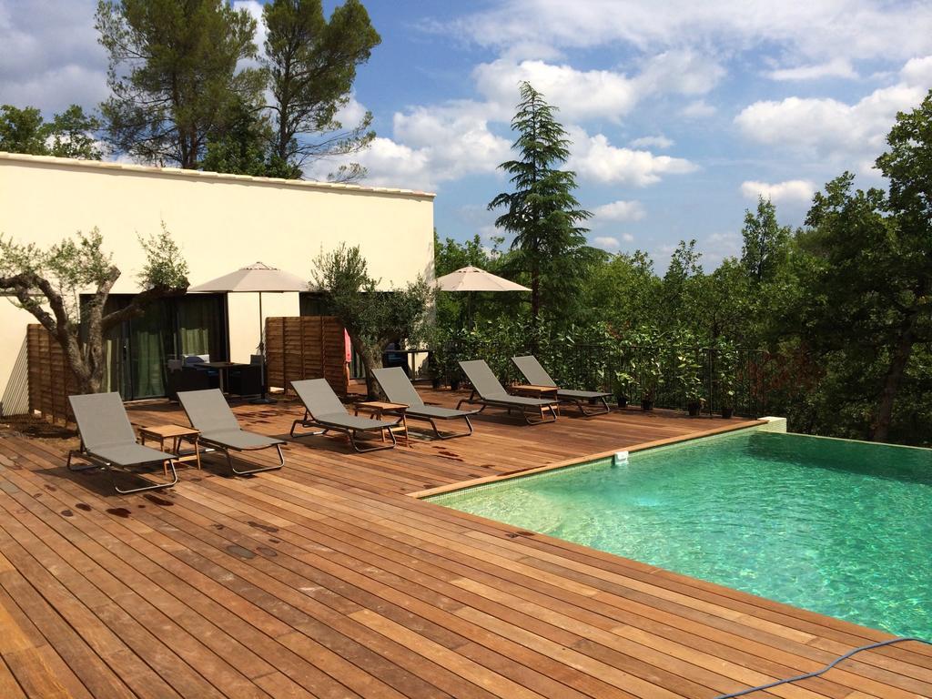 סן-מקסימין-לה-סנט-בום Sous Les Oliviers - Piscine Chauffee - Studios De Standing Tout-Equipes מראה חיצוני תמונה