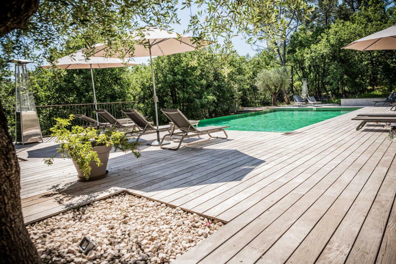סן-מקסימין-לה-סנט-בום Sous Les Oliviers - Piscine Chauffee - Studios De Standing Tout-Equipes מראה חיצוני תמונה